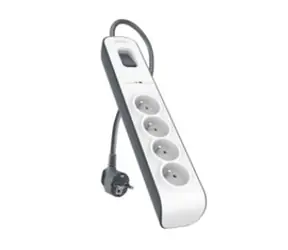 Belkin BSV400 Überspannungsschutz / 4 Steckdosen / 2 m / Weiß