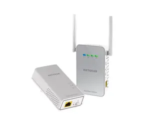 Netgear Powerline AV2 AC650 PLW1000 / Powerline-Adapter AC650 / LAN / WLAN 