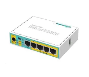 Mikrotik RB750UPr2 / Router / 64 MB RAM / 650 MHz / 5x LAN / hEX