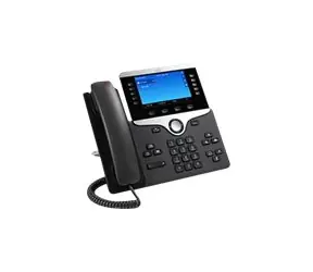 Cisco IP Phone 8841 (für Cisco UC Manager vorgesehen) schwarz / Telefon VoIP / SIP / RTCP / RTP / SRTP / SDP / 5 Leitungen