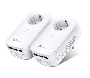 TP-LINK TL-PA8030P Starter Kit / Powerline-Adapter AV1300 mit AC-Buchse / 3x GLAN / 2Stk