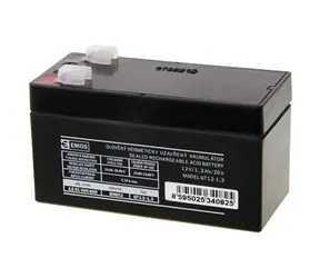 Emos Batterie SLA 12V 1,3 Ah / Faston 4,8 (187)