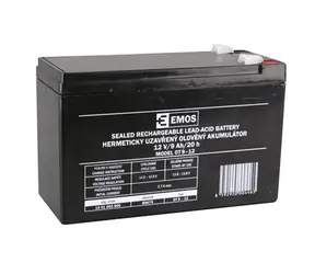 Emos Batterie SLA 12V 9 Ah / Faston 6,3 (250)