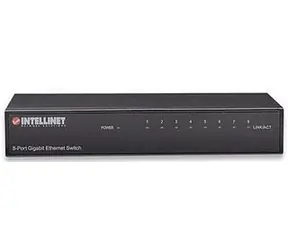 Intellinet Switch 8x GE Office Retail / 8- Port / 1000 Mbit/s