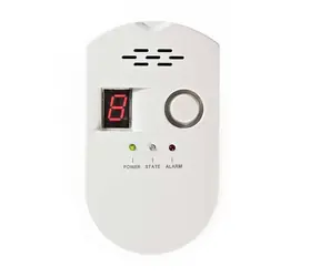 Nedis DTCTG10CWT - Gasmelder Weiß / EN50194 / Flüssiggas/Erdgas/Kohle