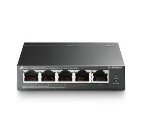 TP-LINK TL-SF1005P / Switch / 100 Mbit/s / 5x LAN / PoE