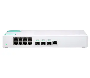 QNAP QSW-308-1C / 8xGb Switch / 3x10Gb SFP+ / 1x Combo 10GbE RJ45/SFP+ / 76 Gbit/s