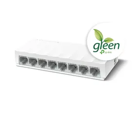 TP-LINK LS1008 weiß / Switch / 10|100Mbps / 8x LAN