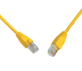 Solarix SFTP CAT6 5 m knicksicheres Gelb / Patchkabel / RJ45-RJ45