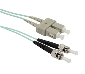 Solarix optisches Kabel SC-ST OM3 1m / Patchkabel / Multimode / Duplex