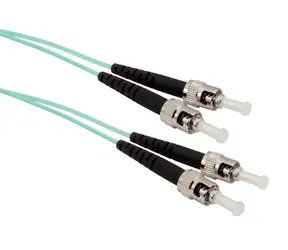 Solarix optisches Kabel ST-ST OM3 1m / Patchkabel / Multimode / Duplex