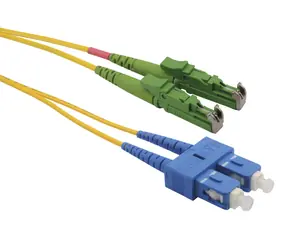 Solarix optisches Kabel E2000-SC 1m / Patchkabel / Singlemode / Duplex / OS / APC-UPC / E2000-SC
