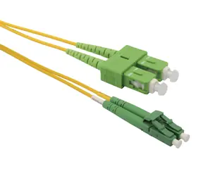 Solarix optisches Kabel SC-LC APC 1m / Patchkabel / Singlemode / Duplex / OS