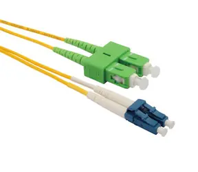 Solarix optisches Kabel SC-LC APC-UPC 3M / Patchkabel / Singlemode / Duplex / OS1