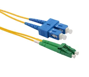 Solarix optisches Kabel SC-LC 1m / Patchkabel / Singlemode / Duplex / OS / APC-UPC