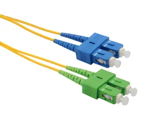 Solarix optisches Kabel SC-SC 1m / Patchkabel / Singlemode / Duplex / OS / APC-UPC