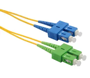 Solarix optisches Kabel SC-SC APC-UPC 2m / Patchkabel / Singlemode / Duplex / OS