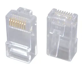 Solarix -Stecker RJ45 CAT5E für Kabel - 1 Stück / ungeschirmt / ungefaltet