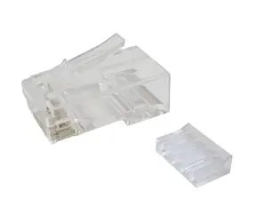 Solarix -Stecker RJ45 CAT6 für Kabel - 1 Stück / ungeschirmt / gefaltet
