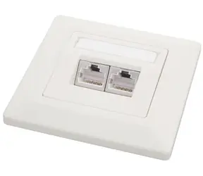 Solarix -Steckdose 2x RJ45 CAT6 STP unter dem Putz