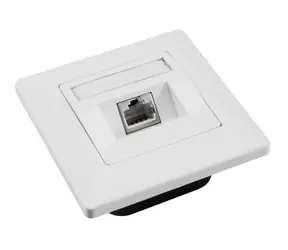 Solarix -Steckdose 1x RJ45 CAT6 STP unter dem Putz