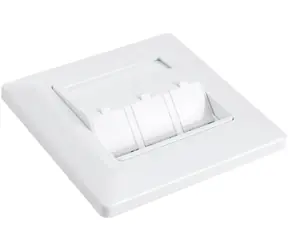 Solarix Modulsteckdose für drei Unterputz-Keystones