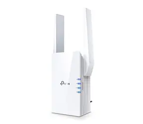 TP-LINK RE505X / AX1500 Wi-Fi 6 Range Extender / Dualband / 2,4 GHz 300 Mbit/s / 5 GHz 1201 Mbit/s / 802.11ax