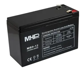 Carspa Pb Batterie MHPower VRLA AGM 12V 9Ah (MS9-12) / Ersatz für RBC17