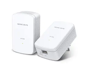 Mercusys MP500 Kit / Set Powerline-Adapter AV1000 / 1000 Mbit/s / GLAN / HomePlug AV2 / 2St