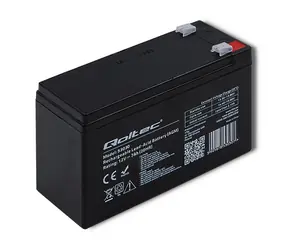 Qoltec Batterie AGM 7Ah 12V / max.105A