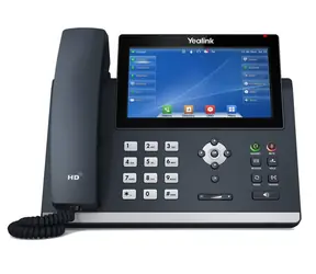 Yealink SIP-T48U / IP-Telefon / 16x SIP-Konto / LCD 7" / 2x RJ45 / POE/ Opus HD-Codec / 29 programmierbare Tasten
