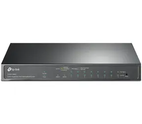 TP-LINK TL-SG1210MPE / 10- Port -Switch / 9- Port Gigabit-PoE+ / 1 Gigabit RJ45-SFP