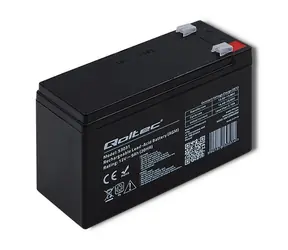 Qoltec 53031 Batterie AGM 12V 9Ah max. 90A