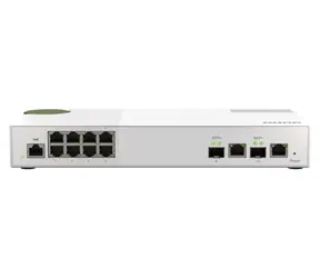 QNAP QSW-M2108-2C / Desktop-Switch / 8x 2,5-GbE + 2x SFP+ Combo / QoS / VLAN / Kundendienst