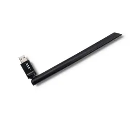 Qoltec 57001 USB-WLAN-Adapter mit Antenne