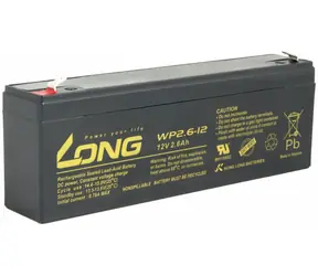 Long Blei-Säure-Batterie 12V 2,6Ah F1
