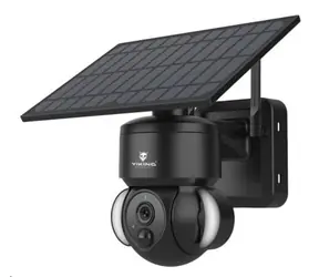 Viking HDS01 4G Solar-IP-Außenkamera Schwarz / 2 MP / 1920 x 1080 / microSD-Kartensteckplatz