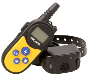 HELMER TC 1000 Set / elektronisches Trainingshalsband für Hunde / Reichweite 1000 m / Halsbandlänge 70 cm / IP67