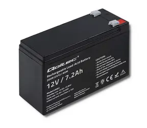 Qoltec 53062 Batterie AGM 12V 7,2Ah max. 108A