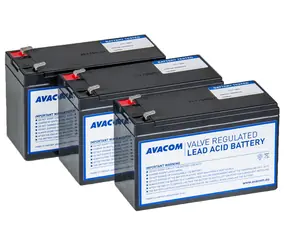 Avacom AVA-RBP03-12090- Kit - Batterie für USV CyberPower & DELL & HP & EATON & Effekta & FSP Fortron & Legrand