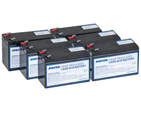Avacom AVA-RBP06-12090- Kit - Batterie für USV CyberPower & DELL & HP & EATON & Effekta & FSP Fortron & Legrand