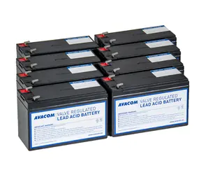 Avacom AVA-RBP08-12072- Kit - Batterie für USV CyberPower & EATON & Effekta