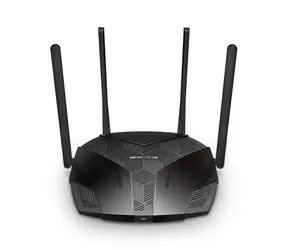 Mercusys MR80X / Wi-Fi 6 Router AX3000 / Dual Wi-Fi / 2,4 GHz / 5 GHz / 1x WAN / 3x LAN