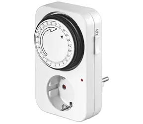 MicroConnect Zeitschaltuhr mit LED / 24h / analog