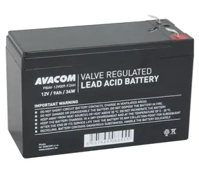 Avacom PBAV-12V009-F2AH / Batterie für USV / 12V / 9Ah / F2