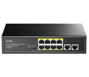 Cudy FS1010PG PoE-Switch / 8x RJ45 PoE / 2x RJ45 / 120W