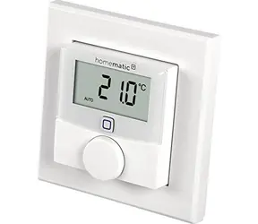 Homematic IP HmIP-WTH-2 Wandthermostat mit Feuchtigkeitssensor / IP20 / Stromversorgung 2x AAA