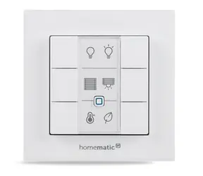 Homematic IP Wandfernbedienung - 6 Tasten / IP20 / 2x AAA