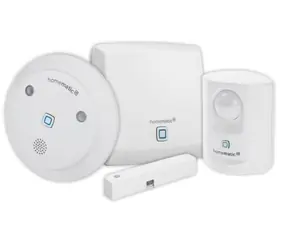 Homematic IP Starter-Kit - Sicherheit / 1x HmIP-HAP Zentraleinheit & Bewegungsmelder & Fenster- & Innensirene