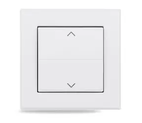 Homematic IP Wippschalterabdeckung - mit Symbolen / Kompatibilität mit 55 mm Rahmen